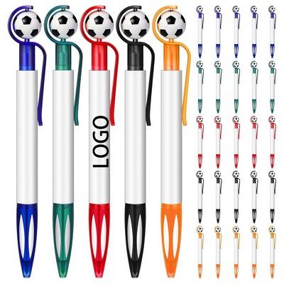Soccer Shape Ballpoint Pen Black Ink Football Pens