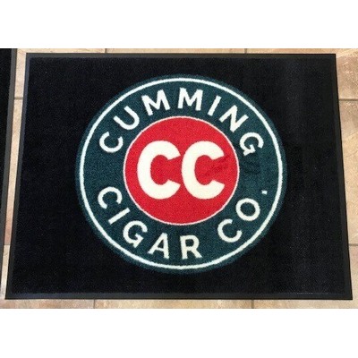 Brand Diplomat Custom Branded Logo Rug - 4' X 5'