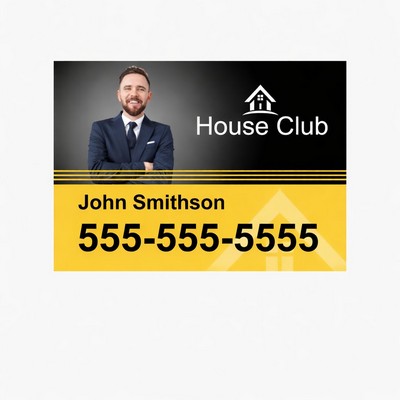 Yard Sign Single Sided 24" X 18"