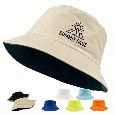 Unisex Cotton Twill Bucket Hat